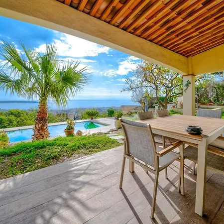 Tatil Evi Sumptuous House With Pool And Sea View *
